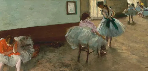 The Ballet Class, by Degas